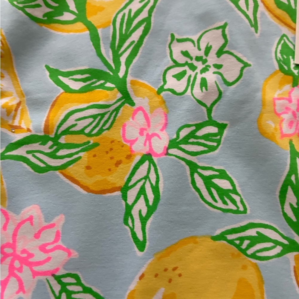 Lilly Pulitzer Kids' Citrus Floral One Piece - Blue, Yellow, Pink - Picture 4 of 6